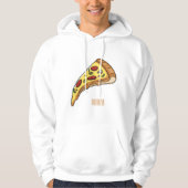 Afbeelding van Pizza cartoon Hoodie (Voorkant)