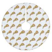 Afbeelding van Pizza cartoon Kerstboom Rok (Voorkant)