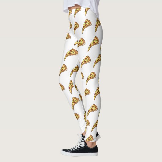 Afbeelding van Pizza cartoon Leggings (Links)