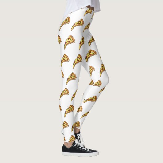 Afbeelding van Pizza cartoon Leggings (Rechts)