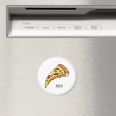 Afbeelding van Pizza cartoon Magneet (Insitu (Vaatwasser))