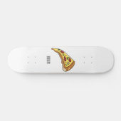 Afbeelding van Pizza cartoon Persoonlijk Skateboard (Horizontaal)