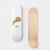 Afbeelding van Pizza cartoon Persoonlijk Skateboard (Voorkant)