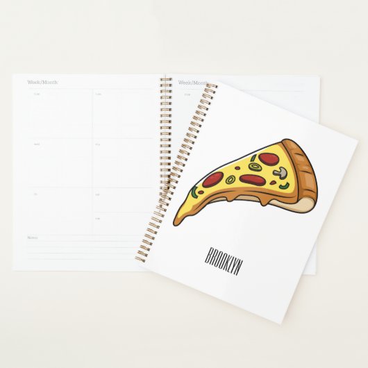 Afbeelding van Pizza cartoon Planner (Display)