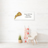 Afbeelding van Pizza cartoon Spandoek (Insitu)