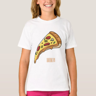 Afbeelding van Pizza cartoon T-shirt