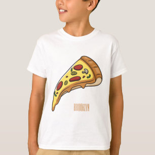 Afbeelding van Pizza cartoon T-shirt