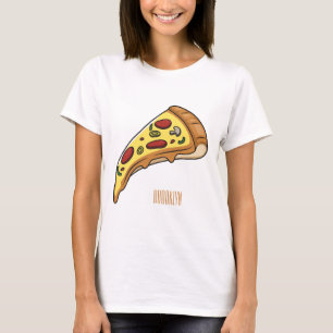 Afbeelding van Pizza cartoon T-shirt