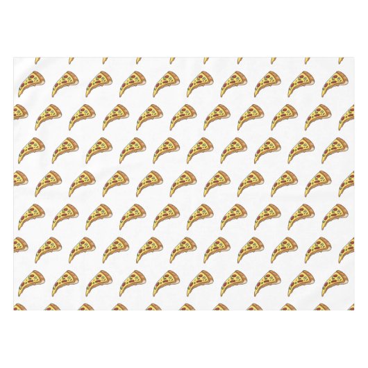 Afbeelding van Pizza cartoon Tafelkleed (Voorkant (Horizontaal))