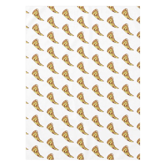 Afbeelding van Pizza cartoon Tafelkleed (Voorkant)