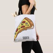 Afbeelding van Pizza cartoon Tote Bag (Dichtbij)