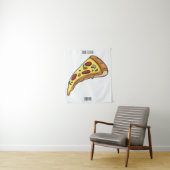 Afbeelding van Pizza cartoon Wandkleed (In situ)