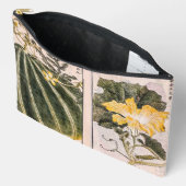  afbeelding van pompoen, bladeren en bloemen etui (Open)