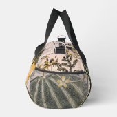  afbeelding van pompoen, bladeren en bloemen plunjezak (Rechts)