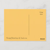 afbeelding van pompoenetiket - Briefkaart (Achterkant)