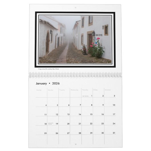Afbeelding van Portugal Kalender (Jan 2026)
