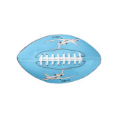 Afbeelding van privé-jet cartoon american football (Voorkant)