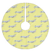 Afbeelding van privé-jet cartoon kerstboom rok (Voorkant)