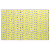 Afbeelding van privé-jet cartoon stof (Fat Quarter)