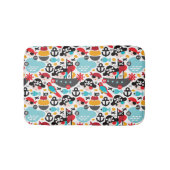 Afbeelding van retropiraten badmat (Voorkant)