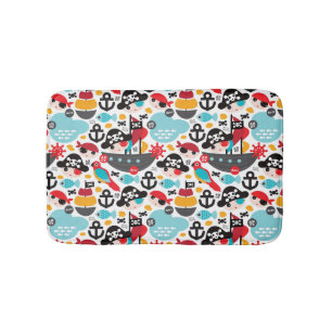 Afbeelding van retropiraten badmat