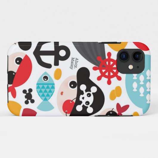 Afbeelding van retropiraten Case-Mate iPhone case (Achterkant (horizontaal))