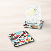 Afbeelding van retropiraten drankjes onderzetter (Rechterzijde)