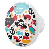 Afbeelding van retropiraten keramische knop (Rechts)