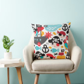 Afbeelding van retropiraten kussen (Stoel)