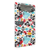 Afbeelding van retropiraten mini klembord (Schuin)