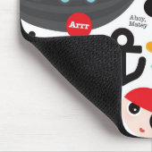 Afbeelding van retropiraten muismat (Hoek)