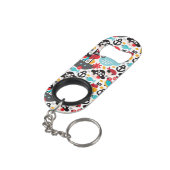 Afbeelding van retropiraten sleutelhanger flessenopener (Achterkant Gekanteld)