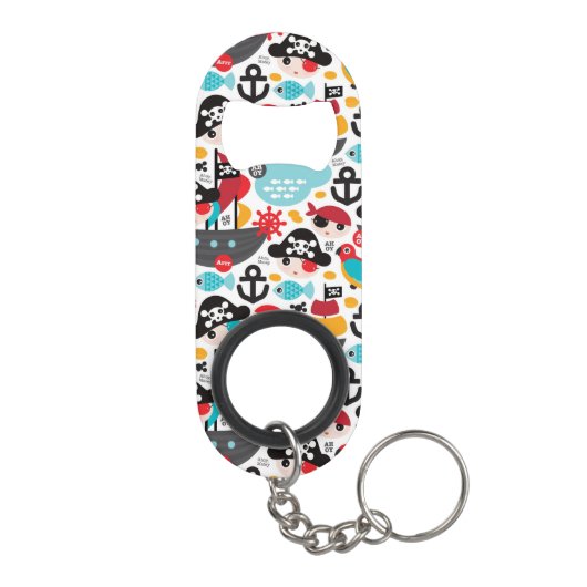 Afbeelding van retropiraten sleutelhanger flessenopener (Achterkant)