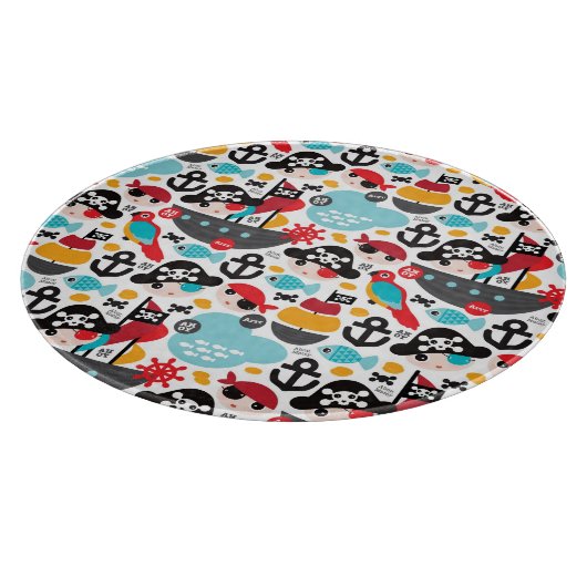 Afbeelding van retropiraten snijplank (Hoek)