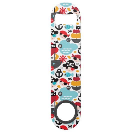 Afbeelding van retropiraten speed flessenopener (Achterkant)