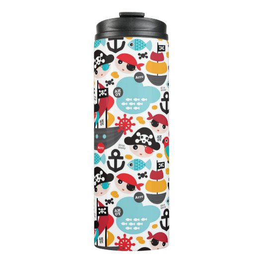 Afbeelding van retropiraten thermosbeker (Voorkant)