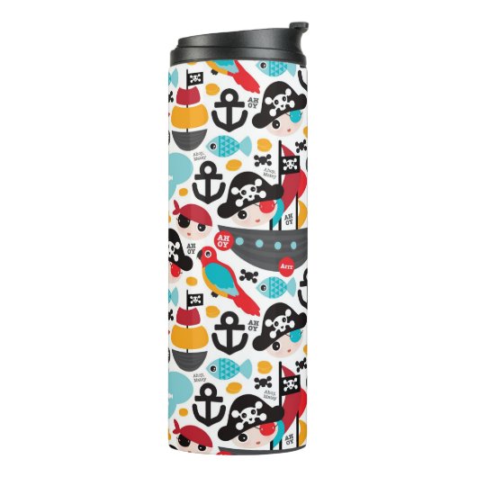 Afbeelding van retropiraten thermosbeker (Gedraaid links)