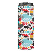 Afbeelding van retropiraten thermosbeker (Achterkant)