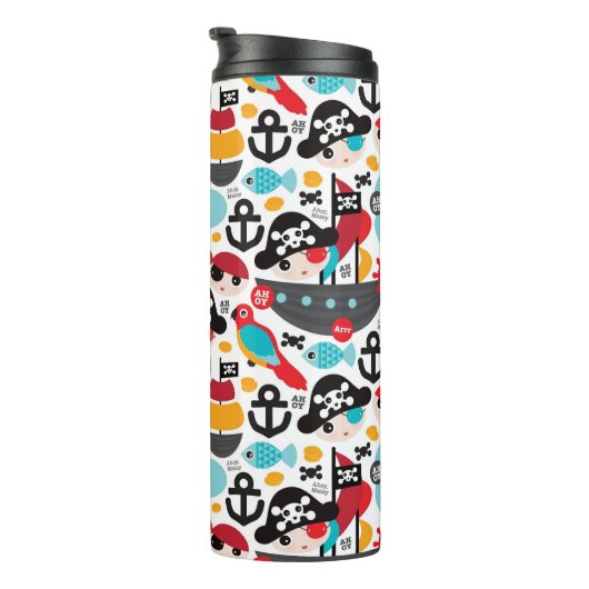 Afbeelding van retropiraten thermosbeker (Geroteerd rechts)