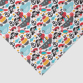 Afbeelding van retropiraten tissuepapier (Detail)