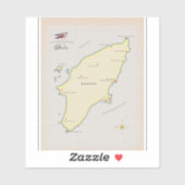 Afbeelding van Rhodes. Sticker (Vel)