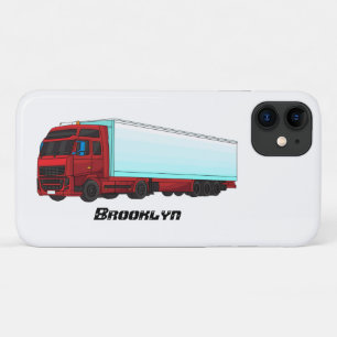 Afbeelding van rode vrachtwagen Case-Mate iPhone case
