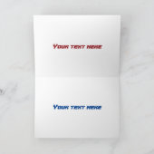 Afbeelding van rode vrachtwagen kaart (Binnen)