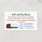 Afbeelding van rode vrachtwagen visitekaartje (Voorkant)