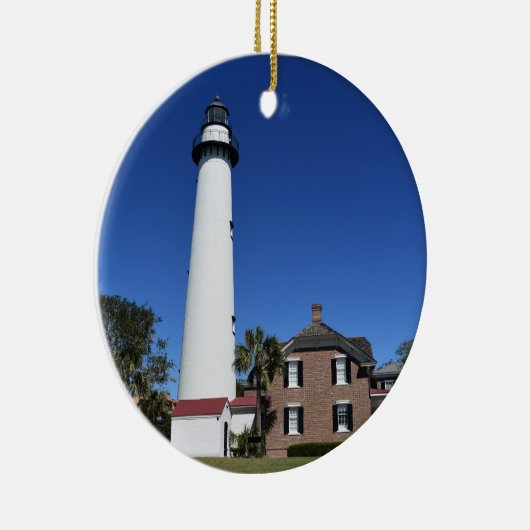 Afbeelding van Saint Simons Island Keramisch Ornament (Rechts)