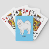 Afbeelding van Samoyed cartoon Pokerkaarten (Achterkant)