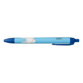 Afbeelding van Samoyed cartoon Zwarte Inkt Pen (Bodem)