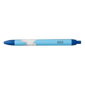 Afbeelding van Samoyed cartoon Zwarte Inkt Pen (Voorkant)