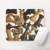 Afbeelding van schaafstukken muismat (Met muis)