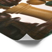 Afbeelding van schaafstukken poster (Hoek)